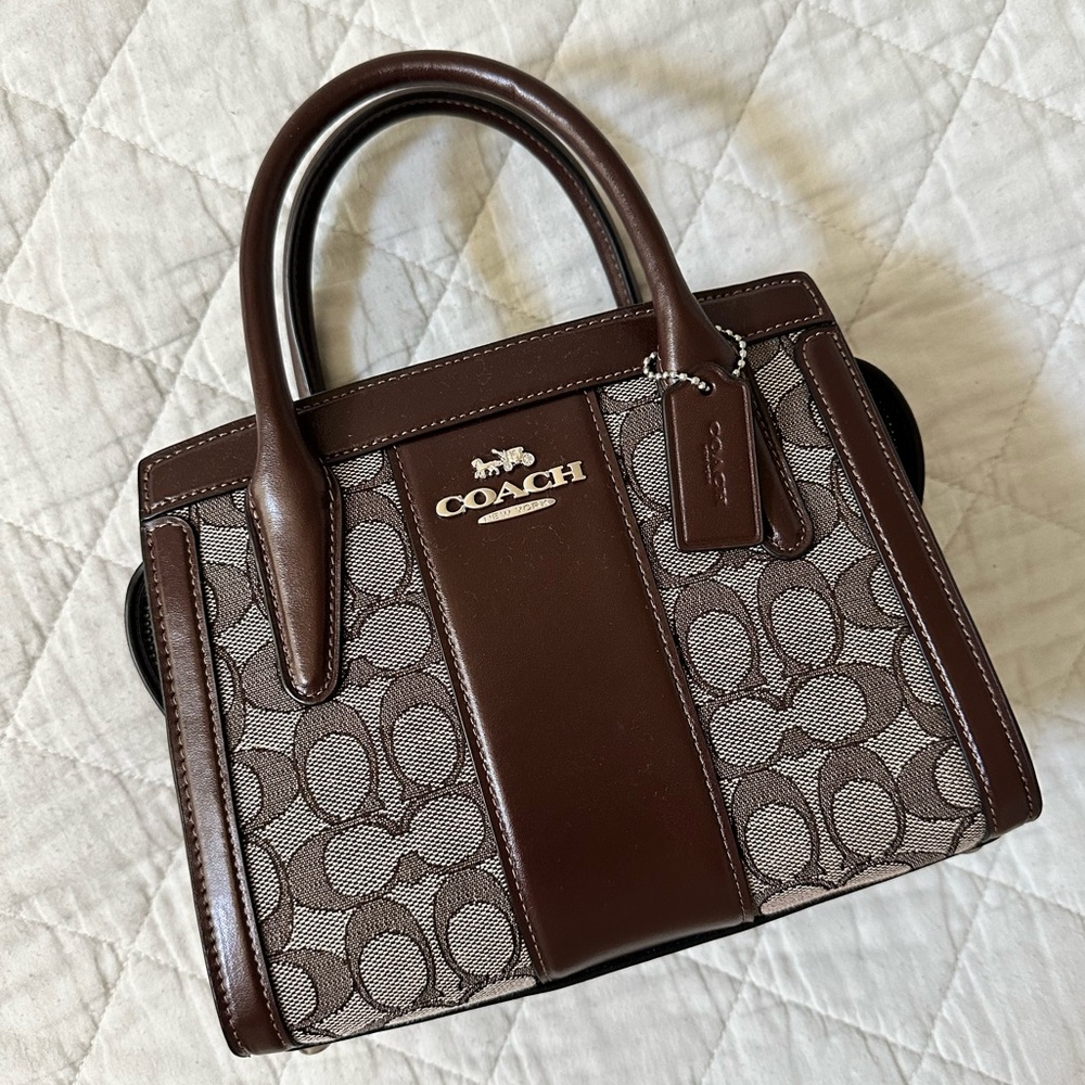 Coach monogram handbag